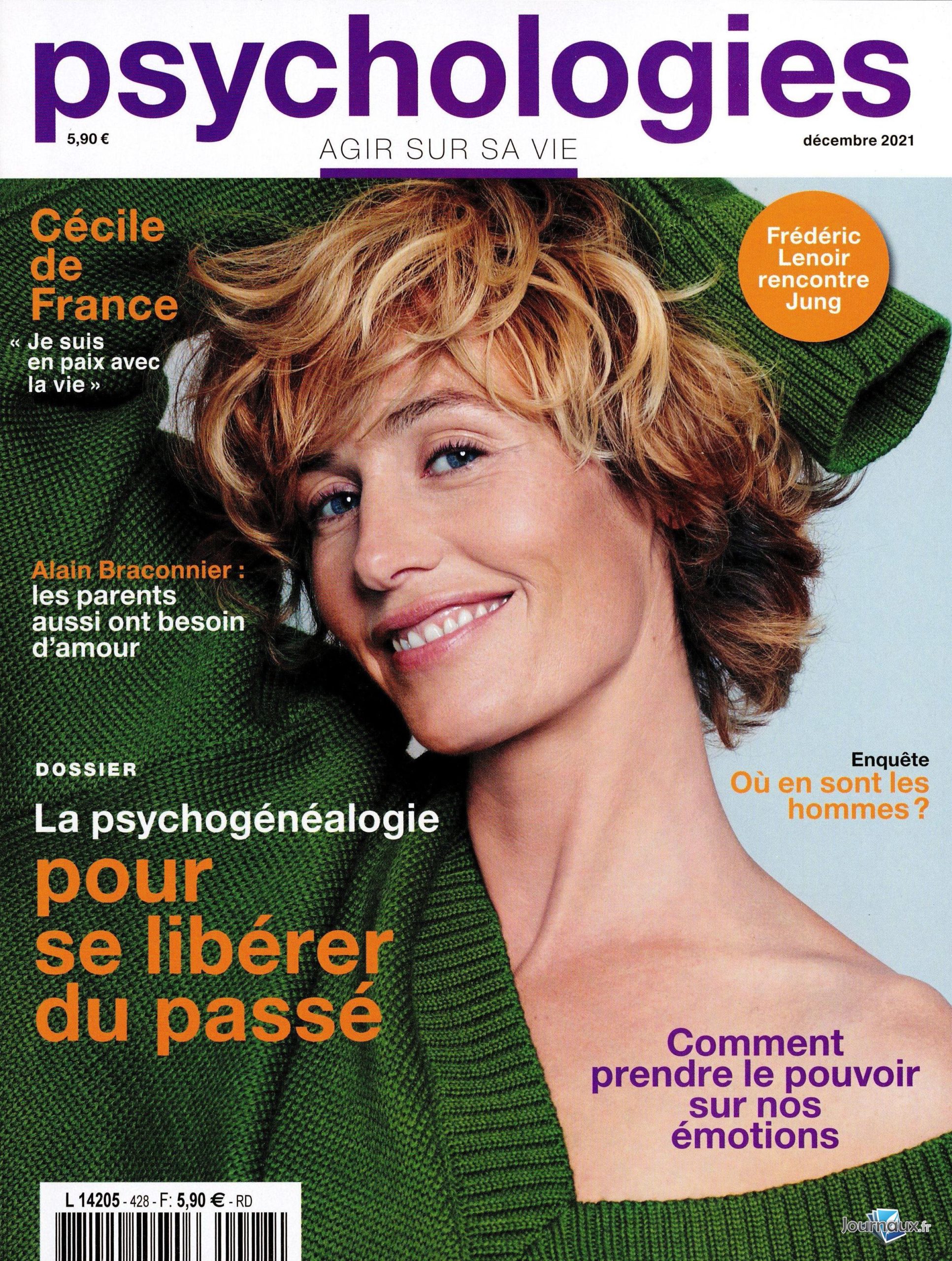Read more about the article Article dans le magazine Psychologie